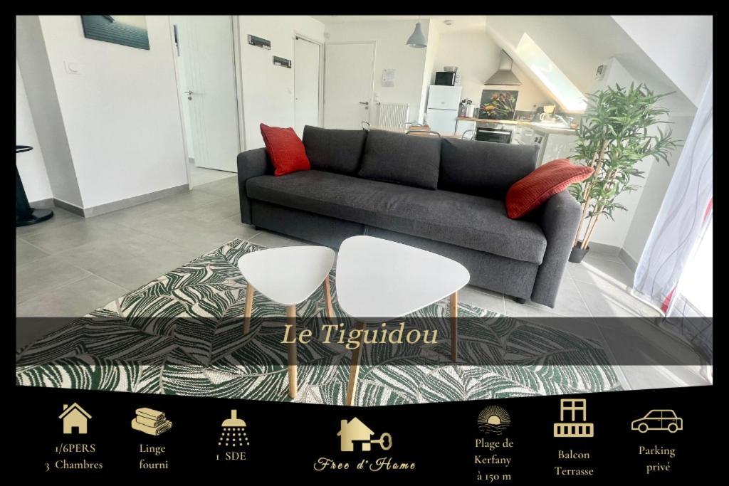 Le Tiguidou, Cosy, Lumineux, 2-6 Pers, Plage 300M Моэлан-сюр-Мер Экстерьер фото